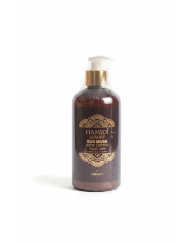 Hamidi Luxury Oud Musk – Lotion Corporelle Hydratante 500ML