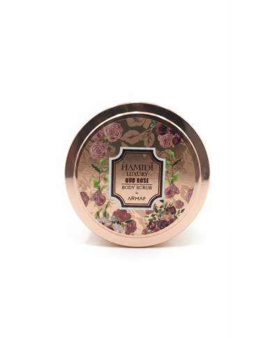 HAMIDI LUXURY Body Scrub Oud Rose 250ml | Gommage Corps | Cherry Beauty Tunisie