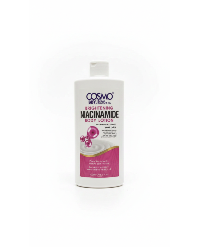 COSMO Body Lotion Brightening Niacinamide 500ml | Lait Corps Éclat | Cherry Beauty