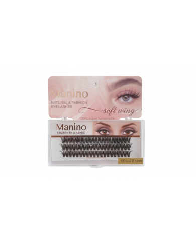 Manino Cils à Cil 50P 0.07mm 12mm | Extensions de Cils | Cherry Beauty Tunisie
