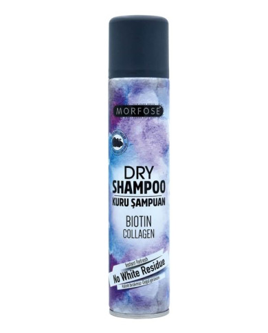 Morfose Biotin Collagen Dry Shampoing 200 ML | Cheveux Foncés