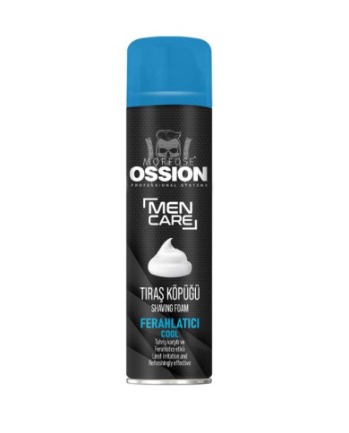 Morfose Ossion Shaving Foam Cool 200 ML | Mousse à Raser Menthol