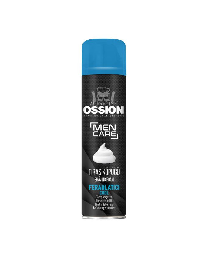 Morfose Ossion Shaving Foam Cool 200 ML | Mousse à Raser Menthol