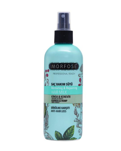 Morfose Quinoa Hemp Hair Milk Anti-Chute 300ml | Cheveux | Cherry Beauty