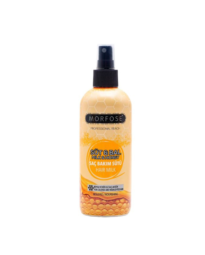 Morfose Milk & Honey Hair Milk 300ml | Soin Cheveux | Cherry Beauty Tunisie
