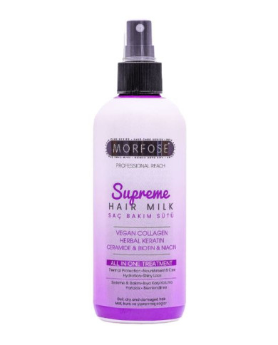 Morfose Supreme Hair Milk 300ml | Nutrition & Protection | Cherry Beauty Tunisie