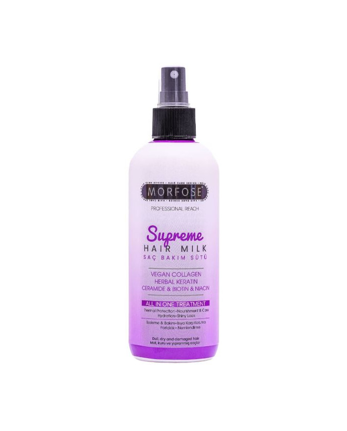 Morfose Supreme Hair Milk 300ml | Nutrition & Protection | Cherry Beauty Tunisie