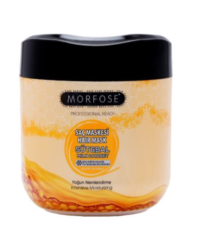 Morfose Milk & Honey Hair Mask 500ml | Cheveux Secs
