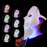 Masque LED - Luminothérapie - Visage et Cou - 7 Couleurs
