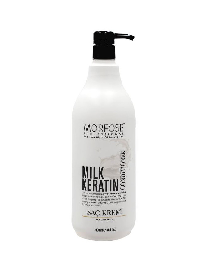 Morfose Milk Keratin Conditioner 1L | Cheveux Abîmés