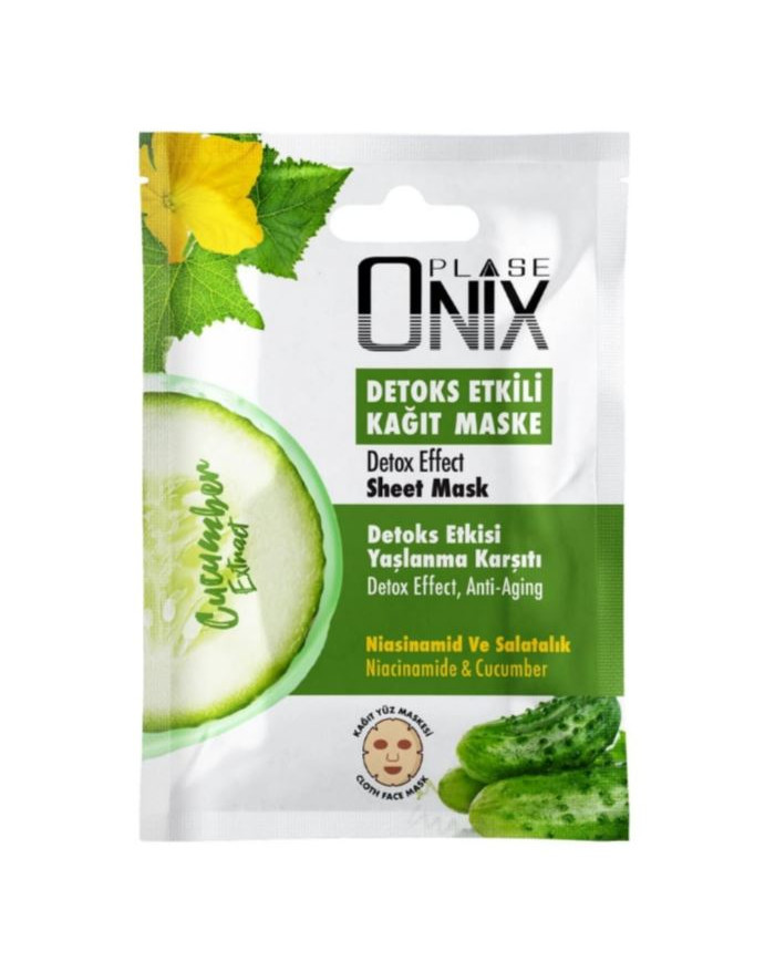 Morfose Onix Detox Sheet Mask Concombre 20ml | Cherry Beauty