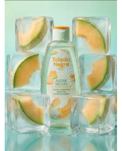 Tulipán Negro Body Oil Sugar Melon 200ml | Huile Corps | Cherry Beauty Tunisie