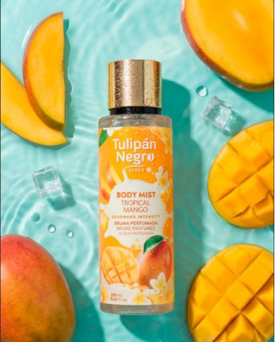Tulipan Negro Brume Corps Mango 250ml | Brume Parfumée | Cherry Beauty Tunisie