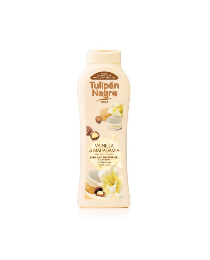 Tulipan Negro Gel Douche Vanille Macadamia 650 ml | Cherry Beauty