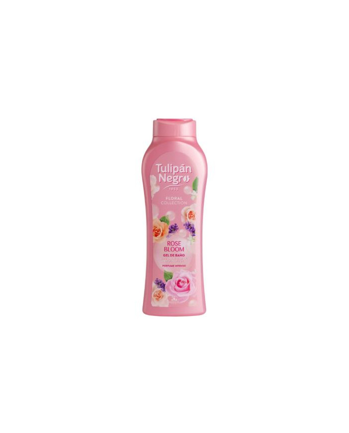 Tulipán Negro Gel Bain Rose Bloom 650 ml | Cherry Beauty Tunisie