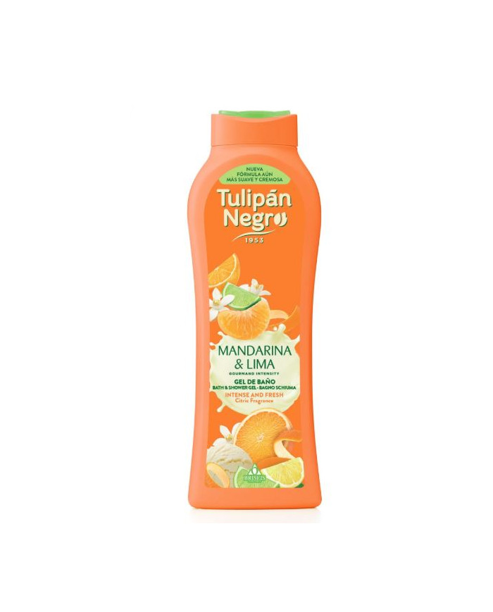 Tulipan Negro Gel Douche Mandarine Citron Vert 650 ml | Cherry Beauty