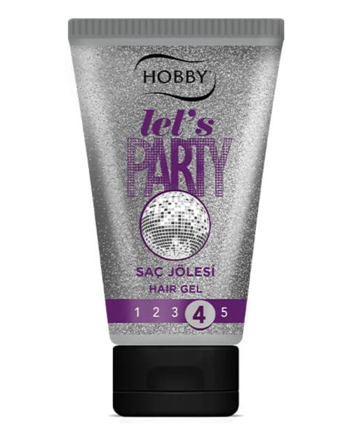 Hobby Let's Party Hair Gel 150 ml | Gel Pailleté Cheveux