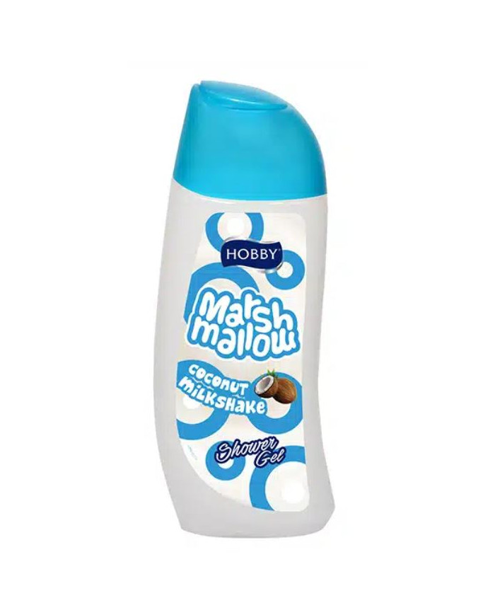 Hobby Marshmallow Gel Douche Coconut 500ml | Cherry Beauty Tunisie