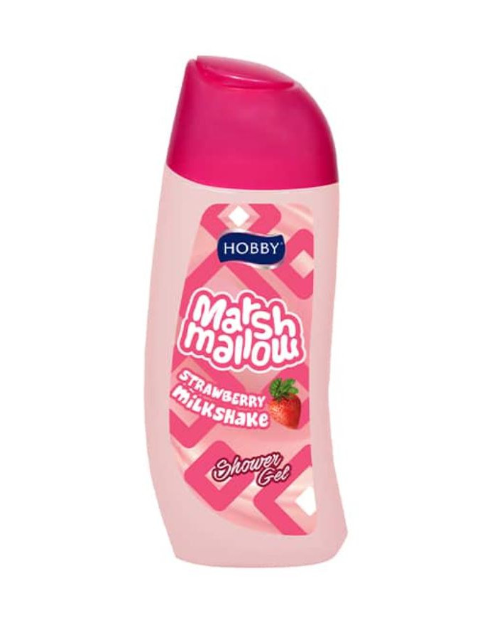 Hobby Marshmallow Gel Douche Strawberry 500ml | Cherry Beauty Tunisie