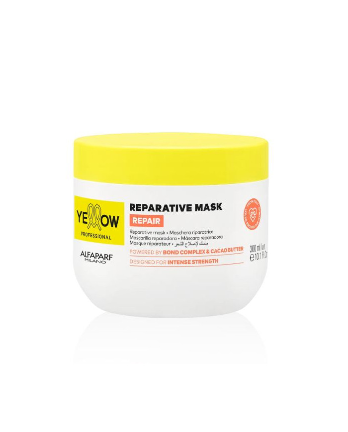 Yellow Reparative Mask 300ml | Masque Cheveux Très Abîmés Tunisie