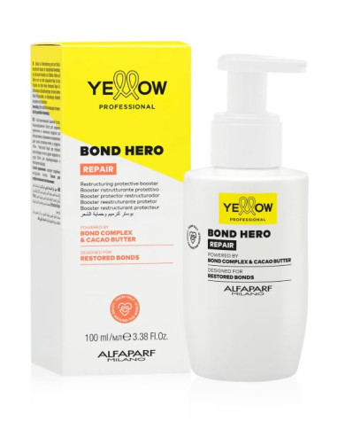 YELLOW BOND HERO Repair 100 ml | Booster Réparateur Cheveux | Cherry Beauty Tunisie