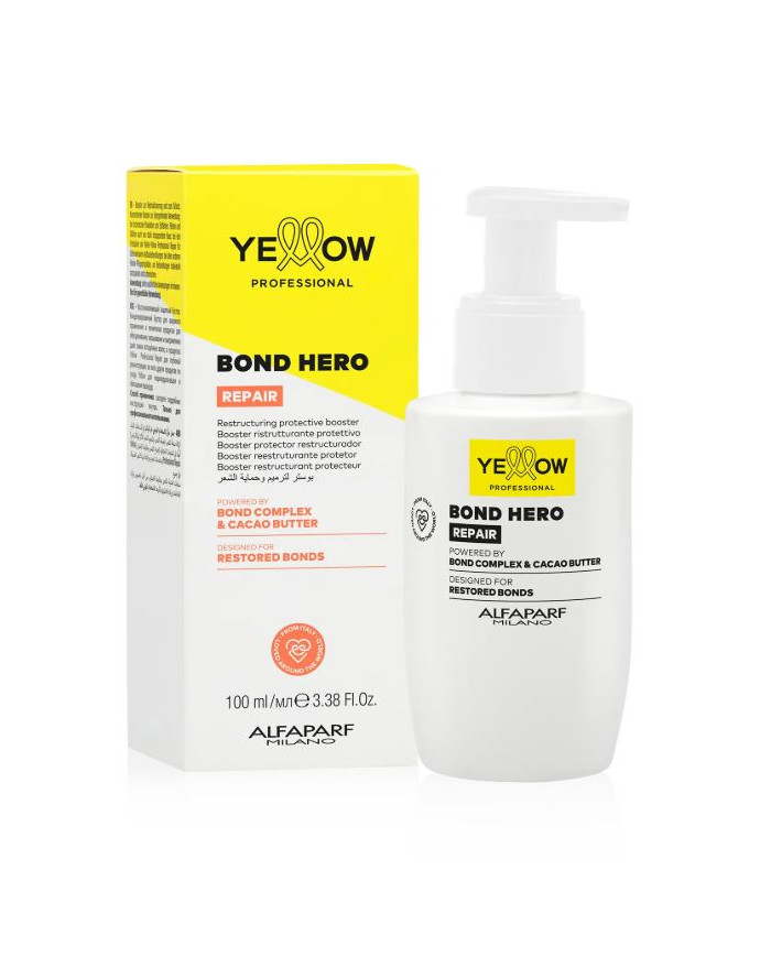 YELLOW BOND HERO Repair 100 ml | Booster Réparateur Cheveux | Cherry Beauty Tunisie
