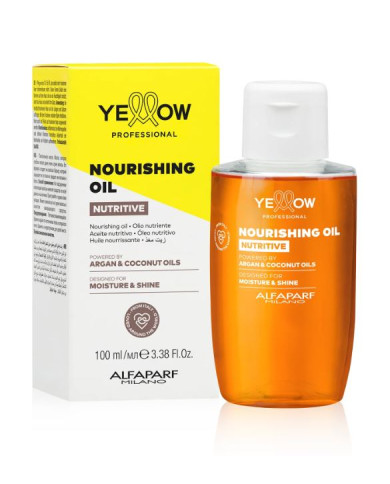 YELLOW Nourishing Oil 100 ml | Huile Nourrissante Cheveux | Cherry Beauty Tunisie