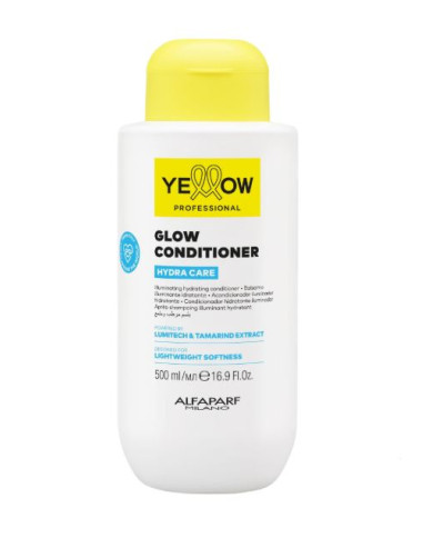 YELLOW Glow Conditioner Hydra Care 500 ml | Après-Shampoing | Cherry Beauty Tunisie