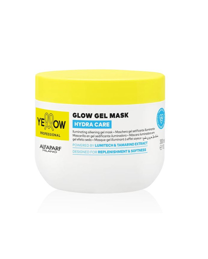 YELLOW Glow Gel Mask 300 ml | Masque Hydratant & Brillance | Cherry Beauty Tunisie