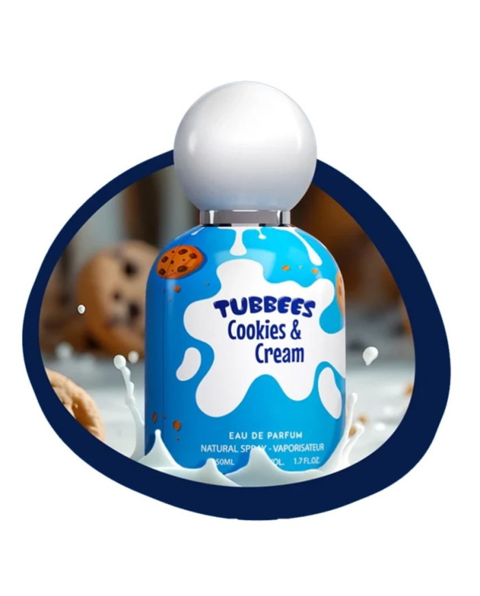 Tubbees Cookies & Cream 50 ml | Parfum Gourmand | Cherry Beauty Tunisie