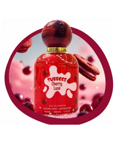 Tubbees Cherry Luxe 50 ml | Parfum Cerise Gourmand | Cherry Beauty Tunisie
