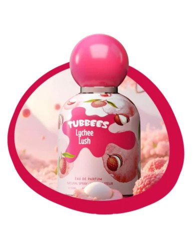 Tubbees Lychee Lush 50 ml | Parfum Fruité Gourmand | Cherry Beauty Tunisie