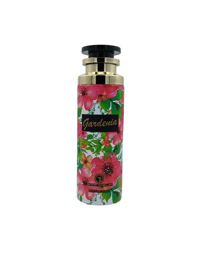 GRANDEUR Gardenia Body Spray 200 ml | Inspiré Gucci Flora | Tunisie