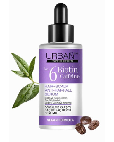 Urban Care Expert N°6 Sérum Anti-Chute 50 ml | Biotine & Caféine
