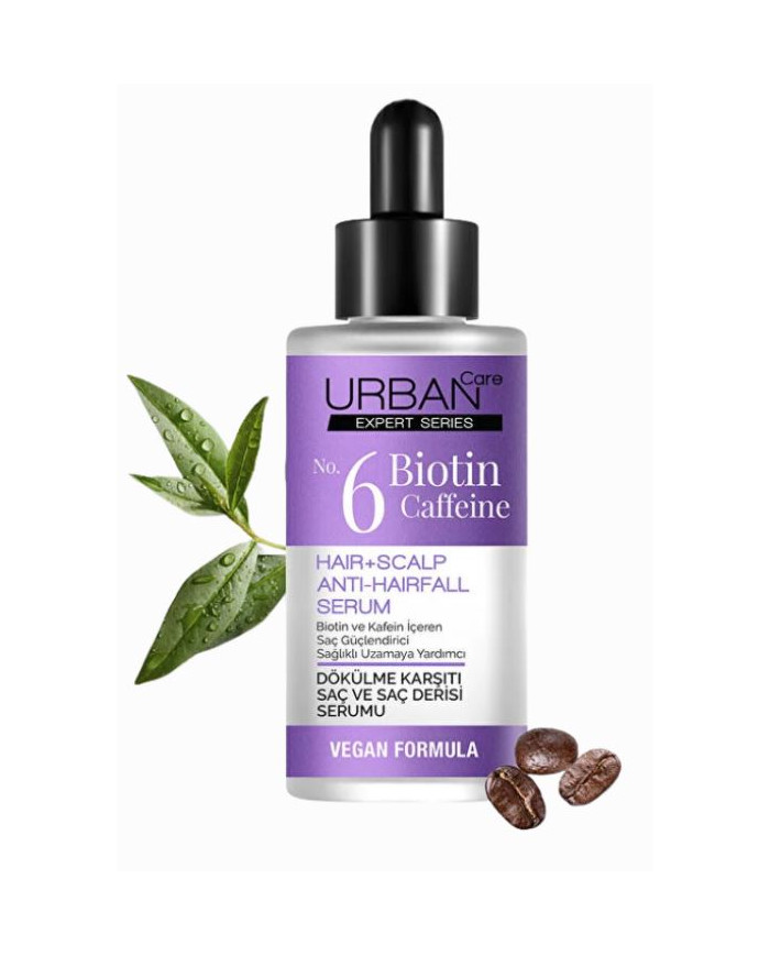 Urban Care Expert N°6 Sérum Anti-Chute 50 ml | Biotine & Caféine