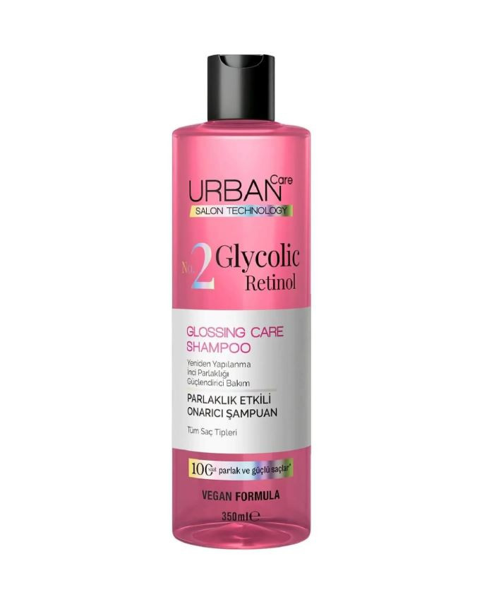 Urban Care Glycolic Retinol Shampooing 350 ml | Brillance & Réparation