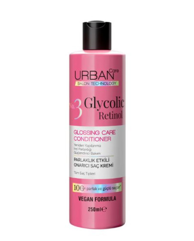 Urban Care Après-Shampoing Glycolic & Retinol 250ml | Cherry Beauty Tunisie