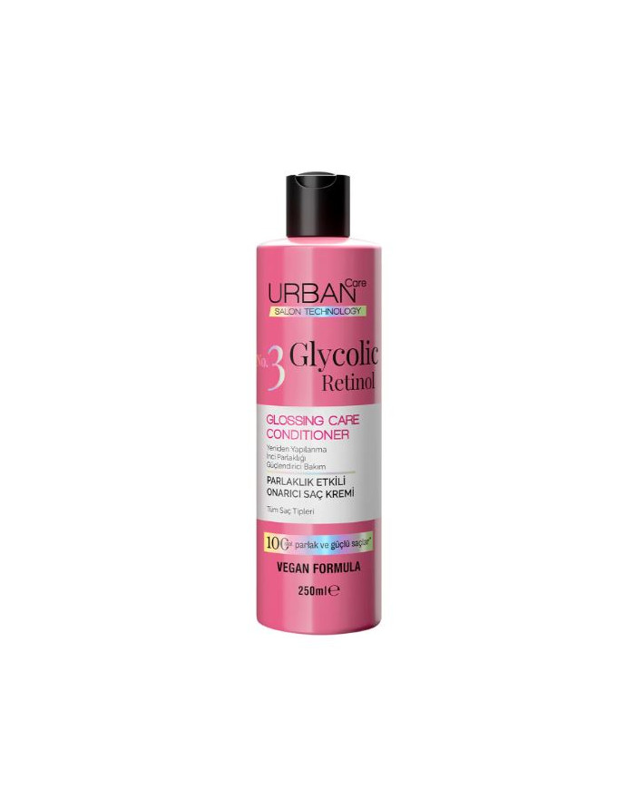 Urban Care Après-Shampoing Glycolic & Retinol 250ml | Cherry Beauty Tunisie