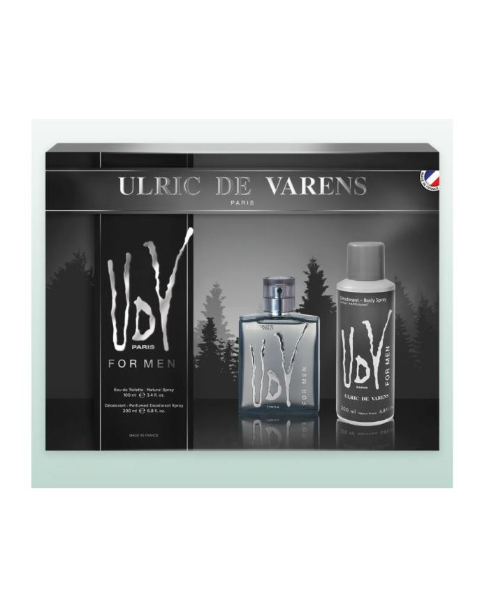 UDV For Men Coffret Homme 100 ml + Déodorant 200 ml | Cherry Beauty