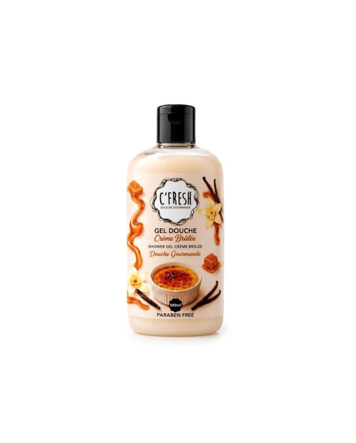 C'FRESH Gel Douche Crème Brûlée 500 ml | Cherry Beauty Tunisie
