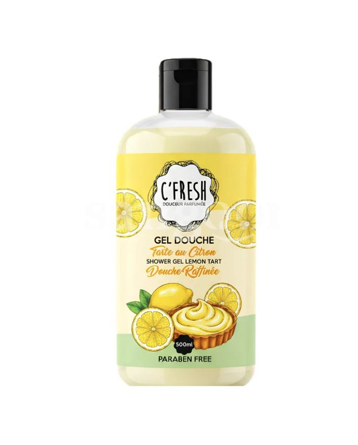 C'FRESH Gel Douche Tarte au Citron 500 ml | Cherry Beauty Tunisie