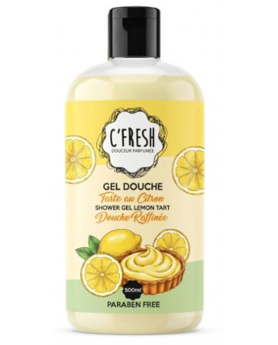 C'FRESH Gel Douche Tarte au Citron 500 ml | Cherry Beauty Tunisie