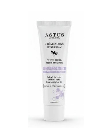 ASTUS Crème Mains 30ml | Miel, Karité & Anti-Taches | Cherry Beauty Tunisie