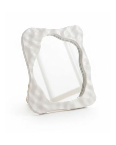 Miroir Maquillage 20x20 cm | Design Curvy | Cherry Beauty Tunisie
