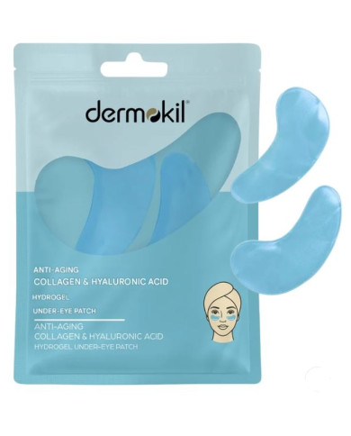Dermokil Patch Yeux Collagène & Acide Hyaluronique 7 g | Cherry Beauty Tunisie