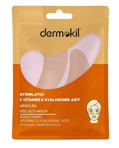 Dermokil Patch Yeux Vitamine C & Acide Hyaluronique | Cherry Beauty Tunisie