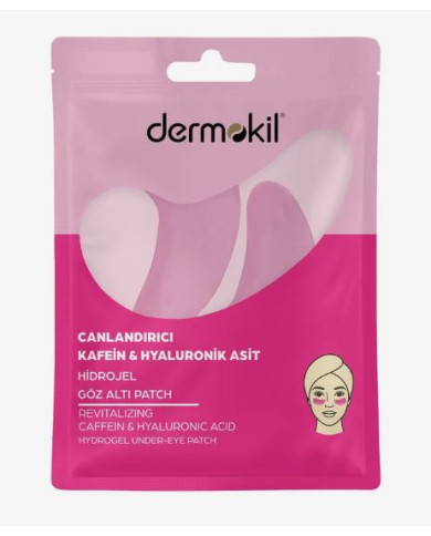 Dermokil Patch Yeux Caféine & Acide Hyaluronique 7g | Cherry Beauty Tunisie