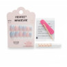 Press On Nails Galaxy 12 PCS | Faux Ongles | Cherry Beauty Tunisie