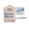 Press On Nails Bluet 12 PCS | Faux Ongles | Cherry Beauty Tunisie