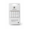 Beauty Face Press On Nails Blanc 24 PCS | Onglerie Tunisie